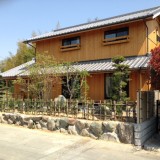 木と土と手刻み 丸太梁の家